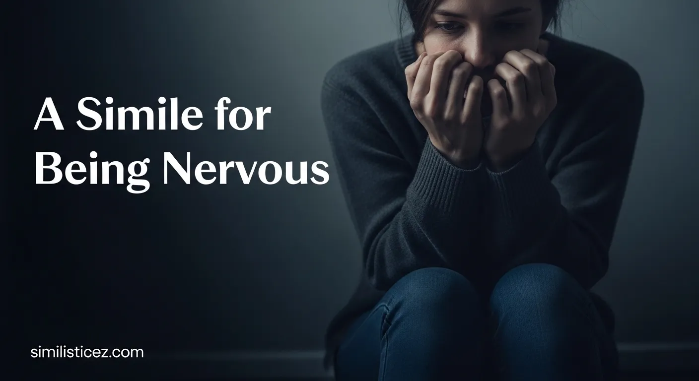 A Simile for Being Nervous