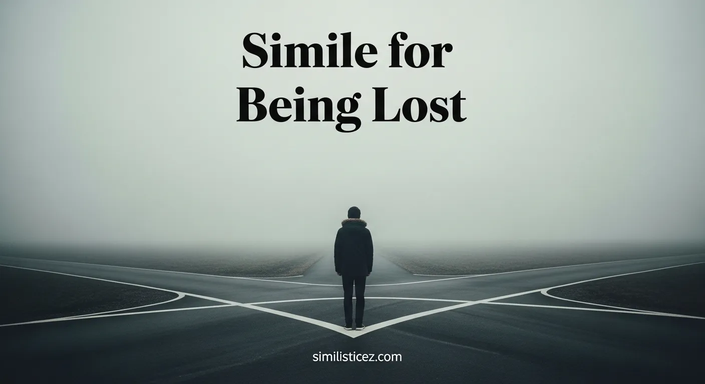 Simile for Being Lost