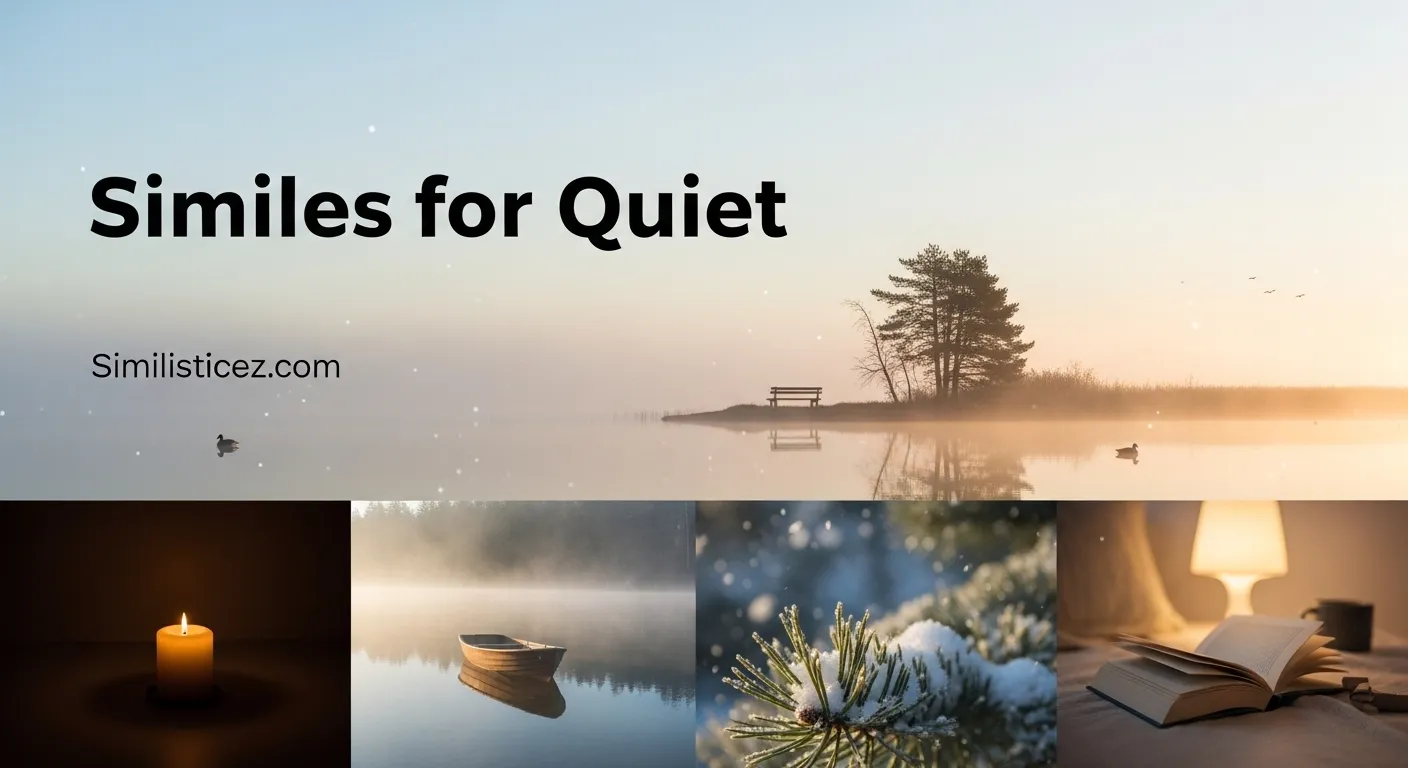Simile for Quiet