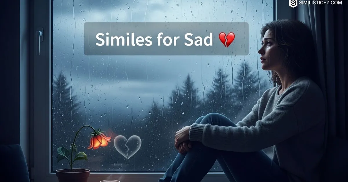Simile for Sad