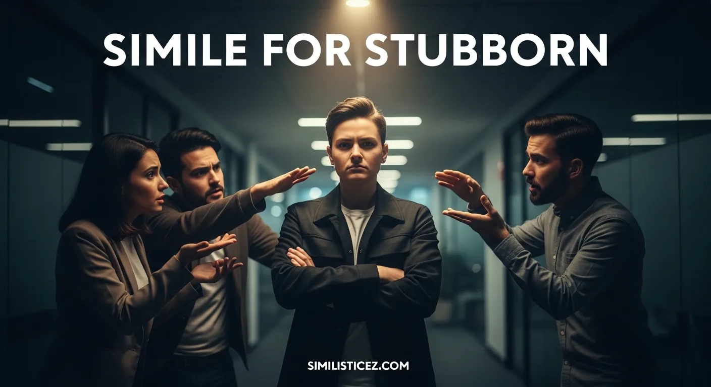 Simile for Stubborn