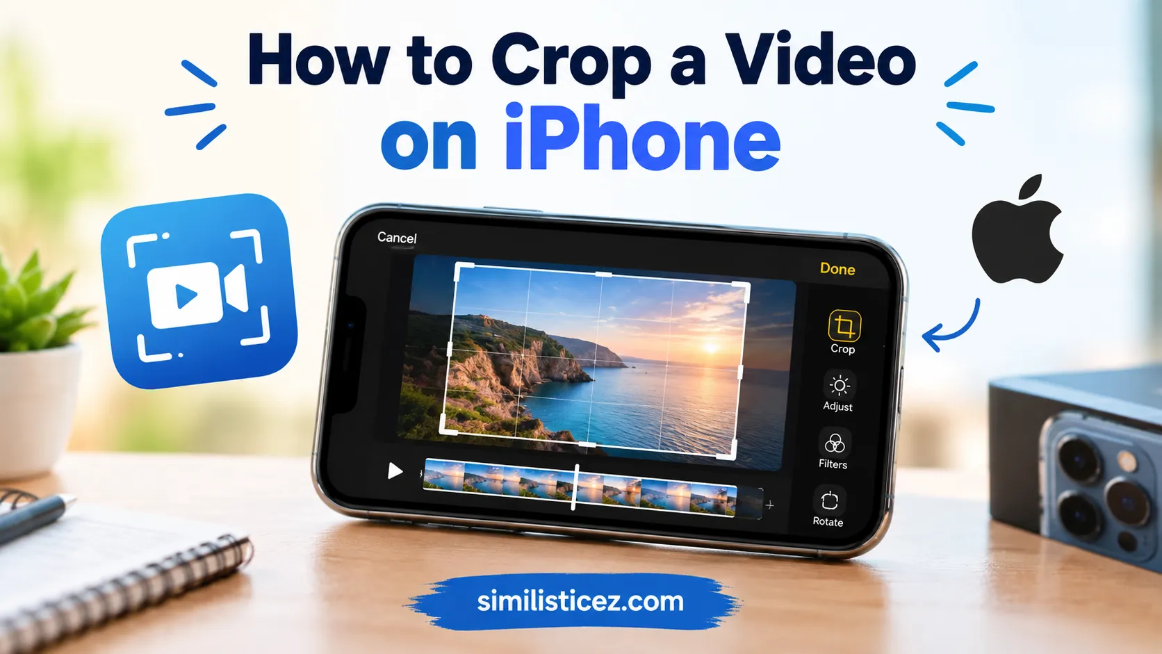 How to Crop a Video on iPhone