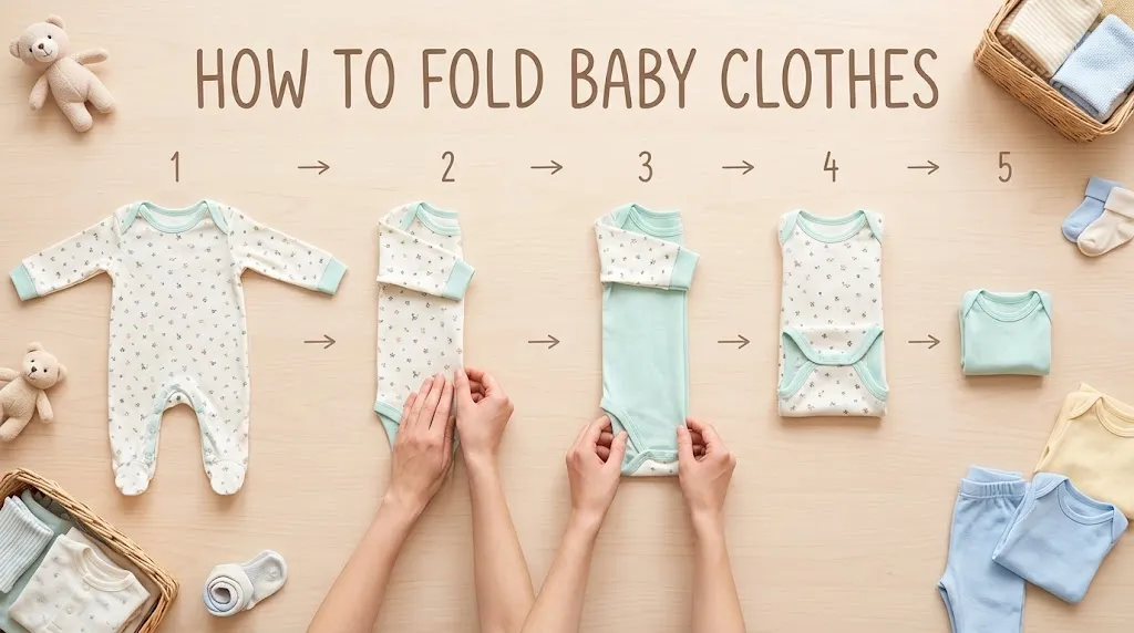 How to Fold Baby Clothes
