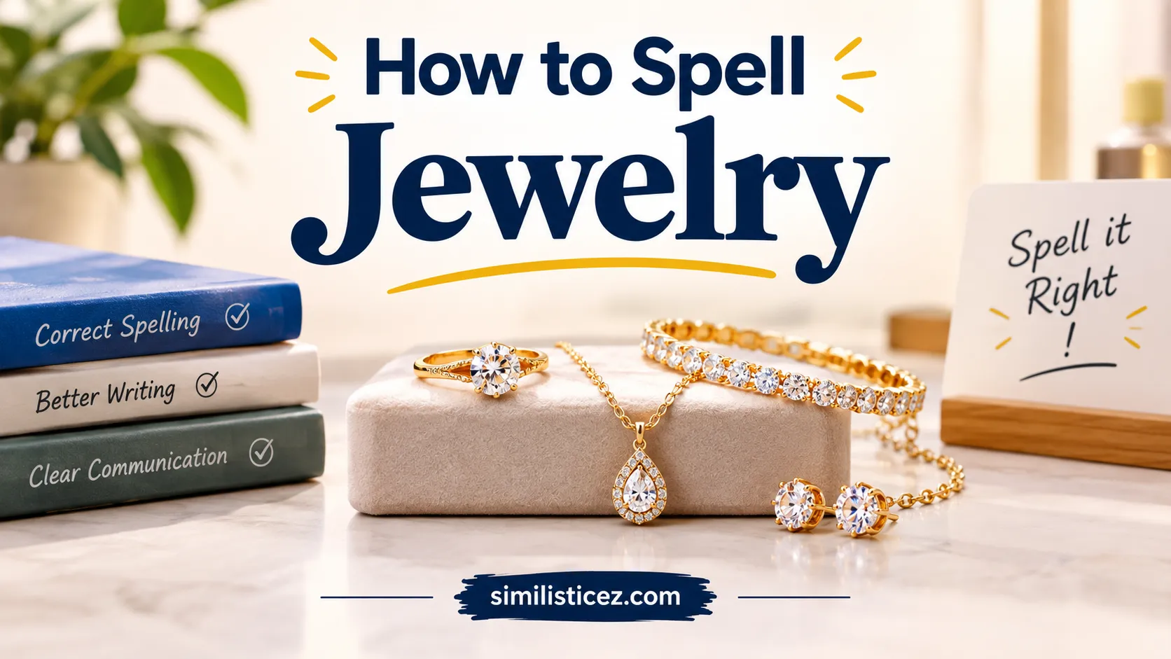 How to Spell Jewelry