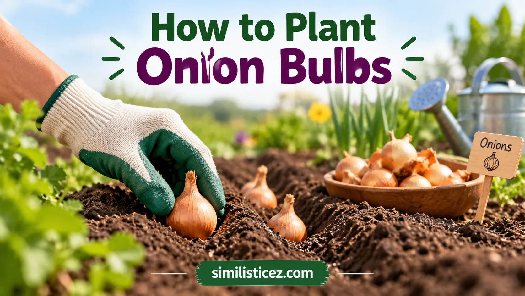 How to Plant Onion Bulbs